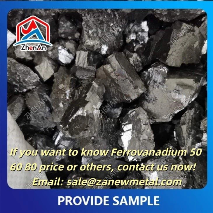 Ferrovanadium 50% 50-100 mm Lumps suppliers