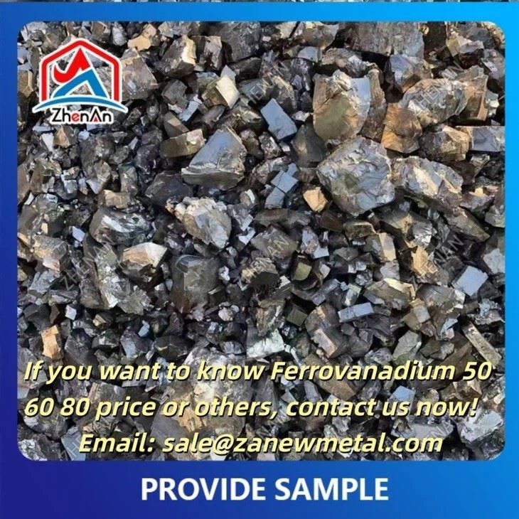 Ferrovanadium 50% 50-100 mm Lumps factory