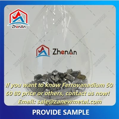 Bucăți de ferovanadiu cu puritate ridicată-80%.