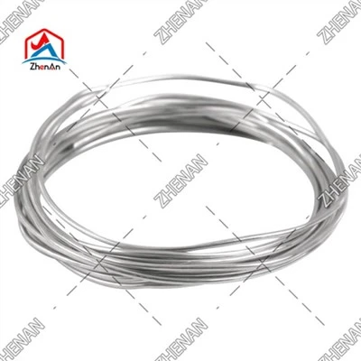 Sârmă de zinc de înaltă puritate 99,995% 2,5 mm pentru acoperire anti-coroziune